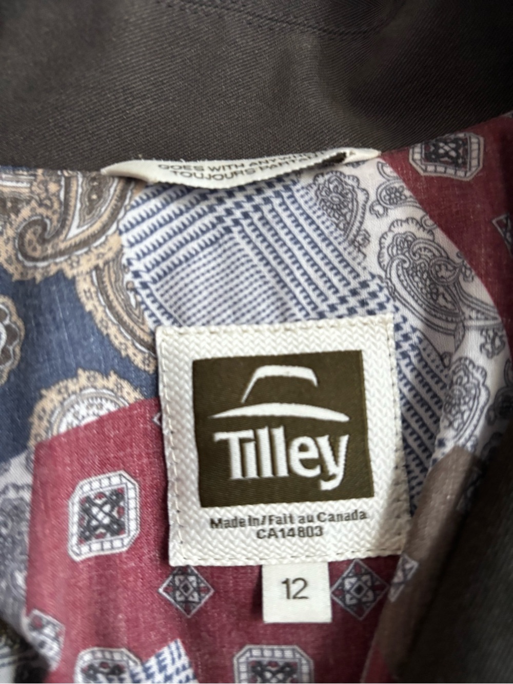 Tilley Olive Tailored Button-Front Blazer Jacket - Picture 4 of 12